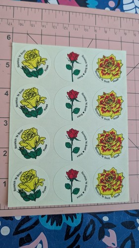 Vintage stickers scratch - stickers, n
